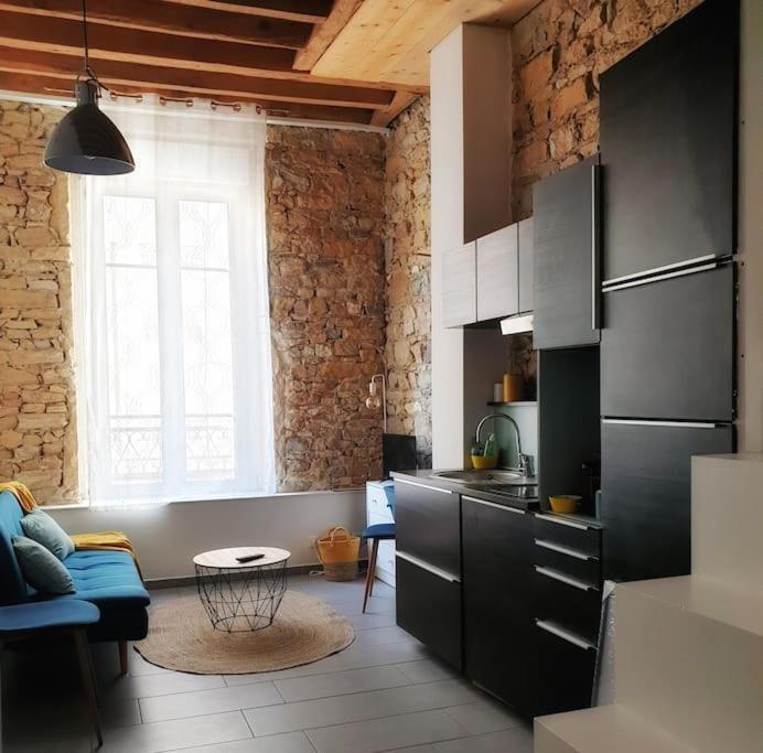 P'Tit Canut : Studio Tout Equipe Proche Centre Et Gare Lyon Kültér fotó